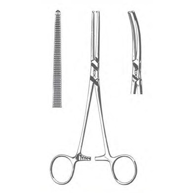 Rochester Ochsner Forcep 7" Curved