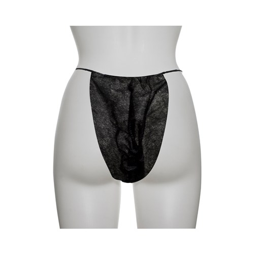 Disposable Bikini Black  100/10bx/cs