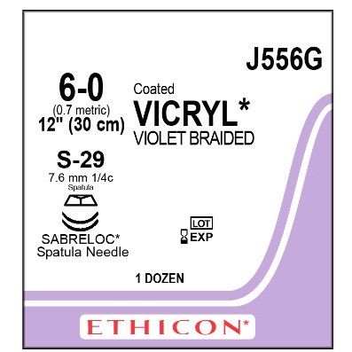 VICRYL 6/0 S-29,S-29 12/BX