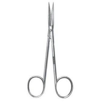 Iris Scissors Straight TC 4.5"