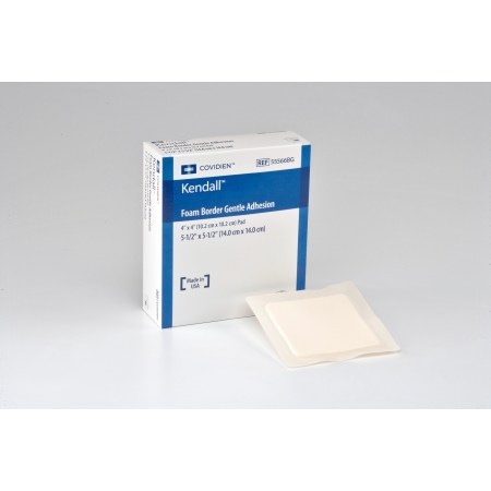 AMD Foam Border Dressing Gentle 5.5x5.5"