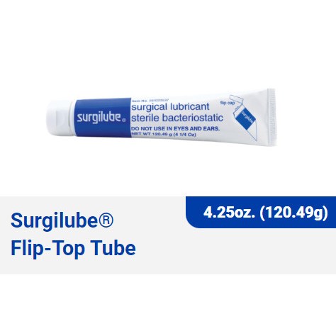 Surgilube 4.25oz Flip Cap Tube 12/6bx/cs