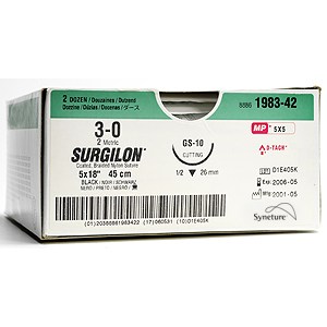 SURGILON BLK 6/0 P10  12/BX