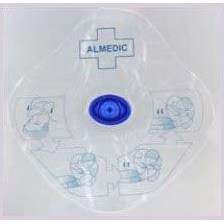 CPR Face Shield with one-way valve