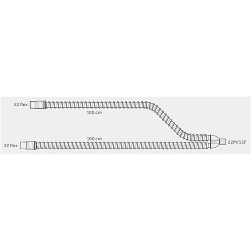 Breathing Circuit No Ports 22mm 10/BX