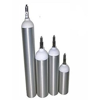Aluminum "D" Cylinder 15.0 CuFt / 425 L