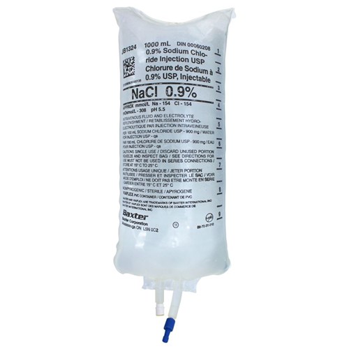 IV NACL .9% 1000ml 12/CS