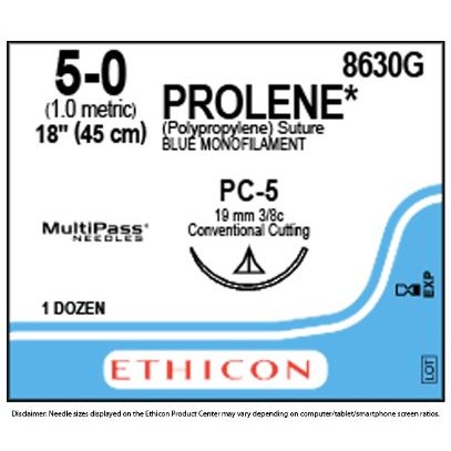 Prolene 5/0 PC-5 12/BX