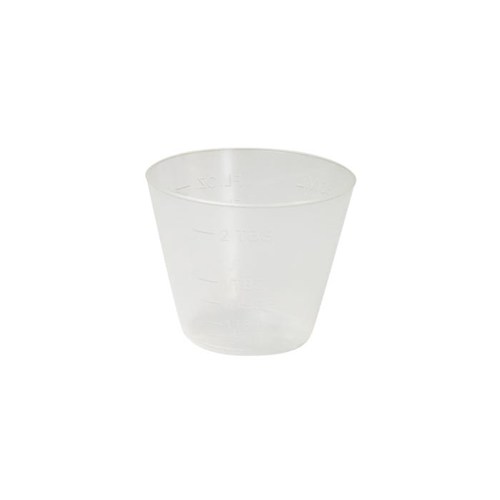 Medicine Cup Plastic 1oz 100/50SL/CS