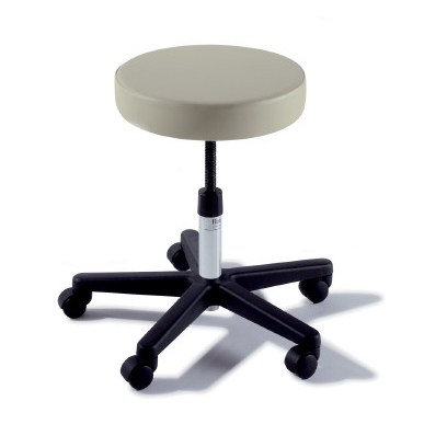 Adjustable Stool Obsidian No Casters