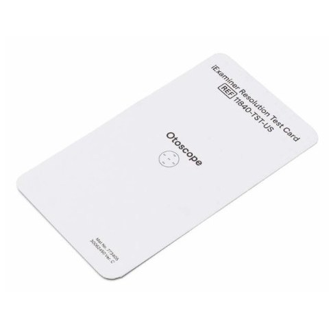 iExaminer Resolution Test Card