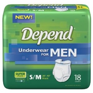 Depend for Men Small-Medium 18/PK