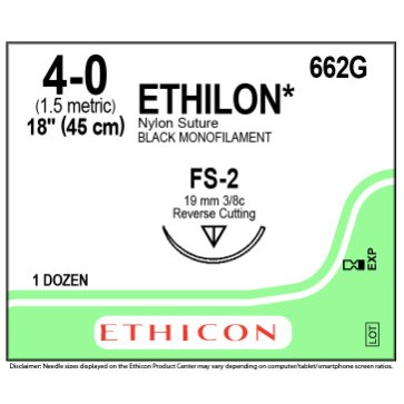 Ethilon 4/0 FS2 12/BX