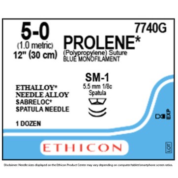 PROLENE 5/0 SM-1,SM-1 12/BX PROLENE 5/0 SM-1,SM-1 12/BX