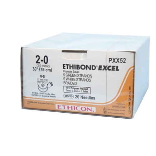ETHIBOND 0 CT-2 GREEN 36/BX