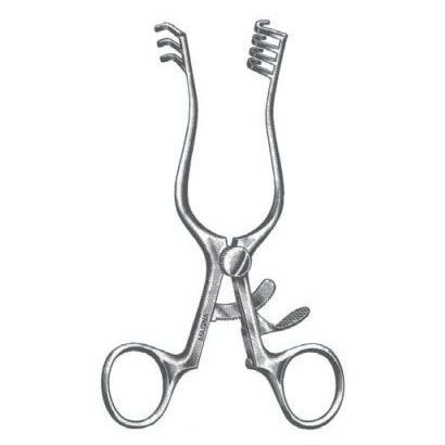 Weitlaner Retractors Sharp 5" 3x4