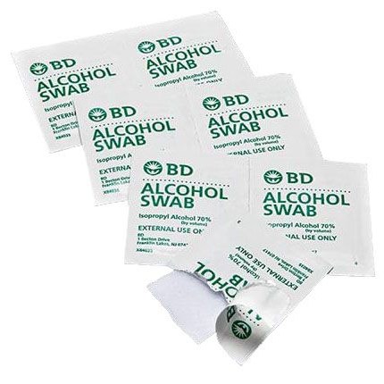 ALCOHOL PREP PADS 100/12BX/CS