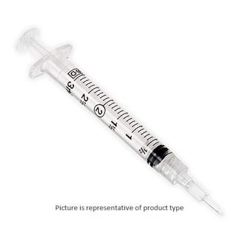 3cc with Interlink Blunt Cannula 100/bx