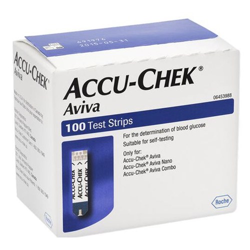 ACCU-CHEK AVIVA TEST STRIPS 100/BT