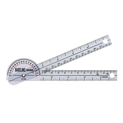 PLASTIC GONIOMETER 6 180 DEG