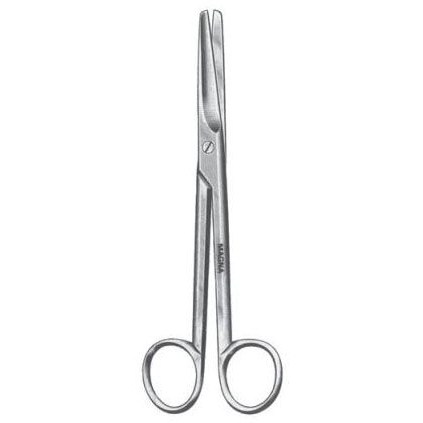 Mayo Scissors Straight 7.5"