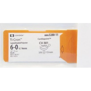 TRICON 6/0 CV-301 COATED 36 BLUE 36/BX