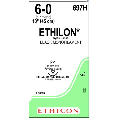 ETHILON 6/0 P1 36/BX
