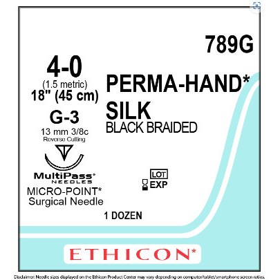 SILK 4/0 G-3 12/BX SILK 4/0 G-3 12/BX