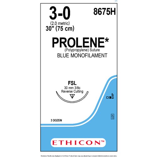PROLENE 3/0 FSL 36/BX
