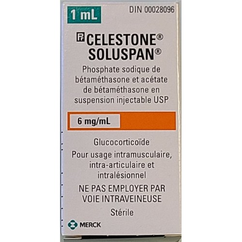 Celestone Soluspan Inj. 6mg/ml 1/bx