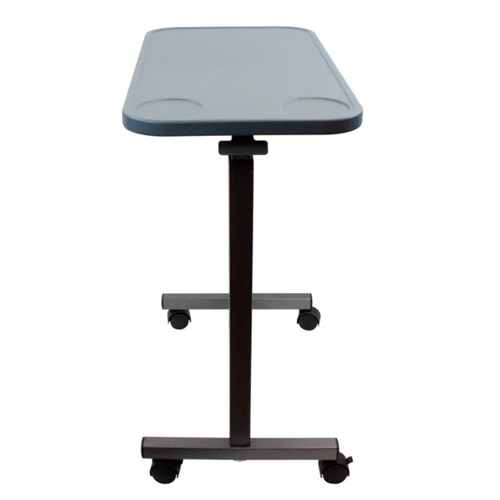 Over bed Table Plastic Top - Grey