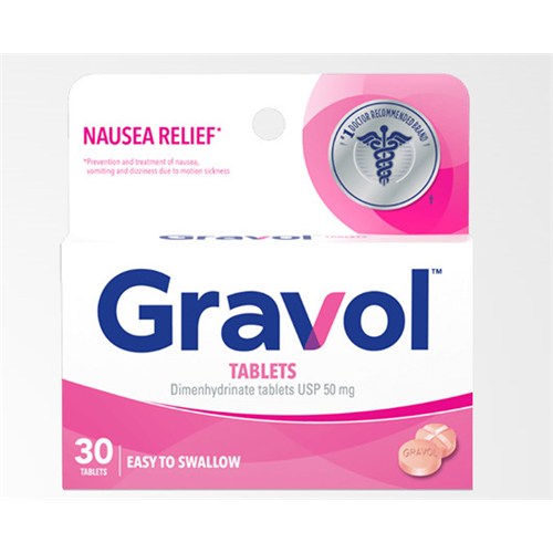 GRAVOL 50mg TABLETS 30/BX