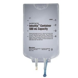 Empty INTRAVIA Bag 500 mL 48/case