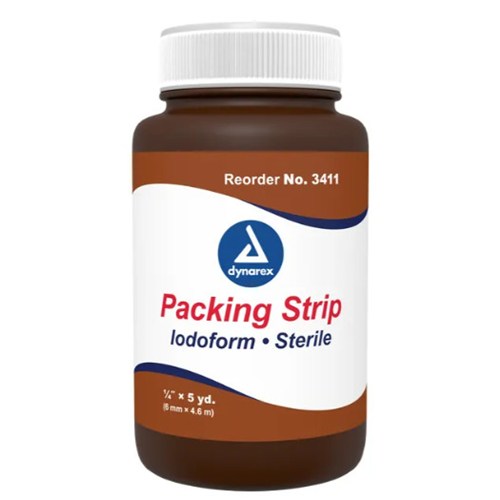 Iodoform Strip 1/4x5yd 12bt/cs