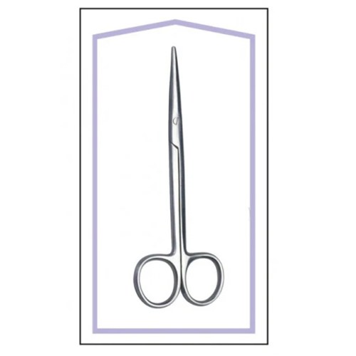 Metzenbaum Scissor Straight 7" Sterile