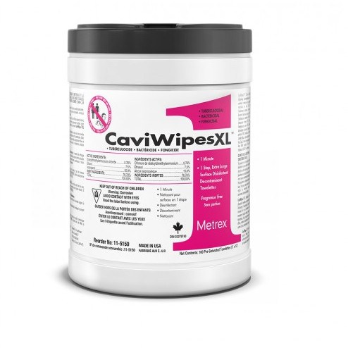 CaviWipes1 X-Large 9x12" 65/12EA/CS
