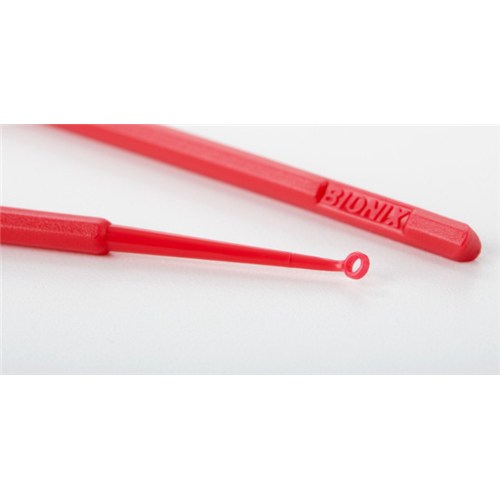 Ear Curette Red AngleLoop 50/bx