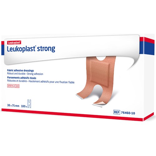 Leukoplast Strong 3.8cm x 7.5cm 100/box
