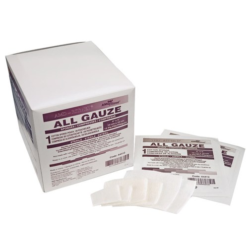 Ritmed 4x4 12ply Sterile 1/100E/12TY/Cs