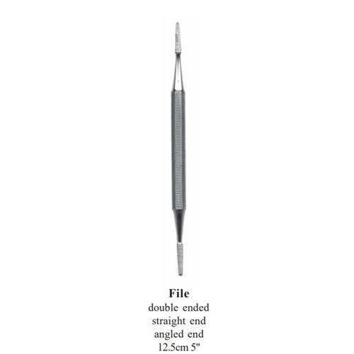 File Double Ended 5"