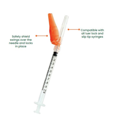 SOL-Care 3cc 22g x 1.5 50/6bx/cs