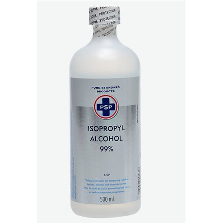 Isopropyl  Alcohol 99% 500ml 8/BX