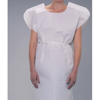 Patient Gowns 40" x 40" 3XL 25/cs