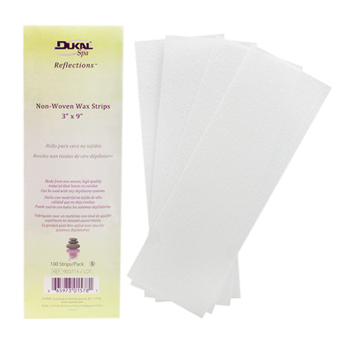 Non Woven Waxing Strip 3"x9" 100/24/cs