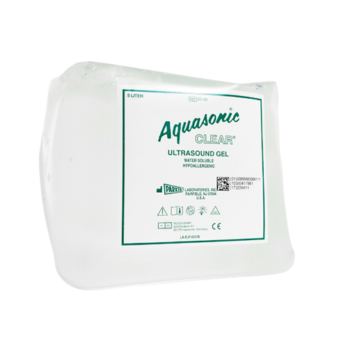 Aquasonic Ultrasound Gel Clear 5LT 4/CS