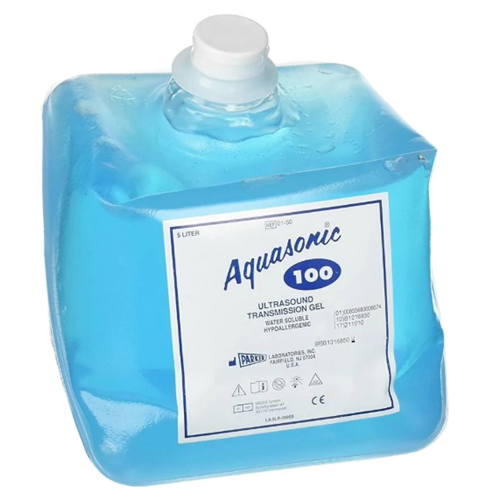 Aquasonic Ultrasound Gel Blue 5LT 4/CS
