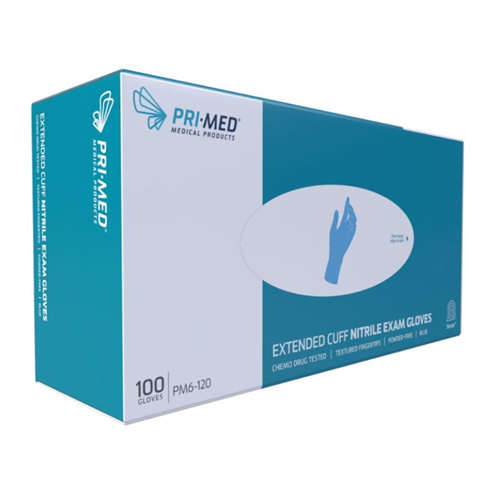 Secure Nitrile EC Gloves MED 100/10BX/CS