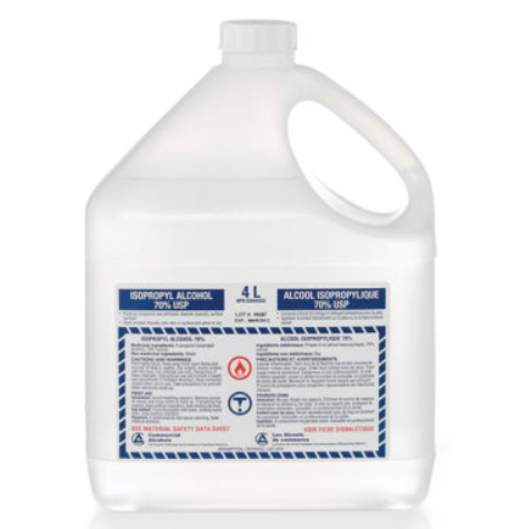 70% Isopropyl Alcohol 3.78L 4/CS 70% Isopropyl Alcohol 3.78L 4/CS