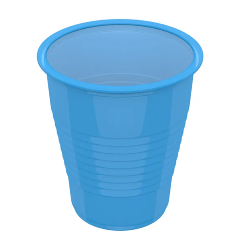DENTAL 5oz CUP PLASTIC BLUE 50/20/CS