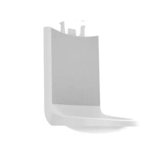 Floor Shield for ES Dispenser - White